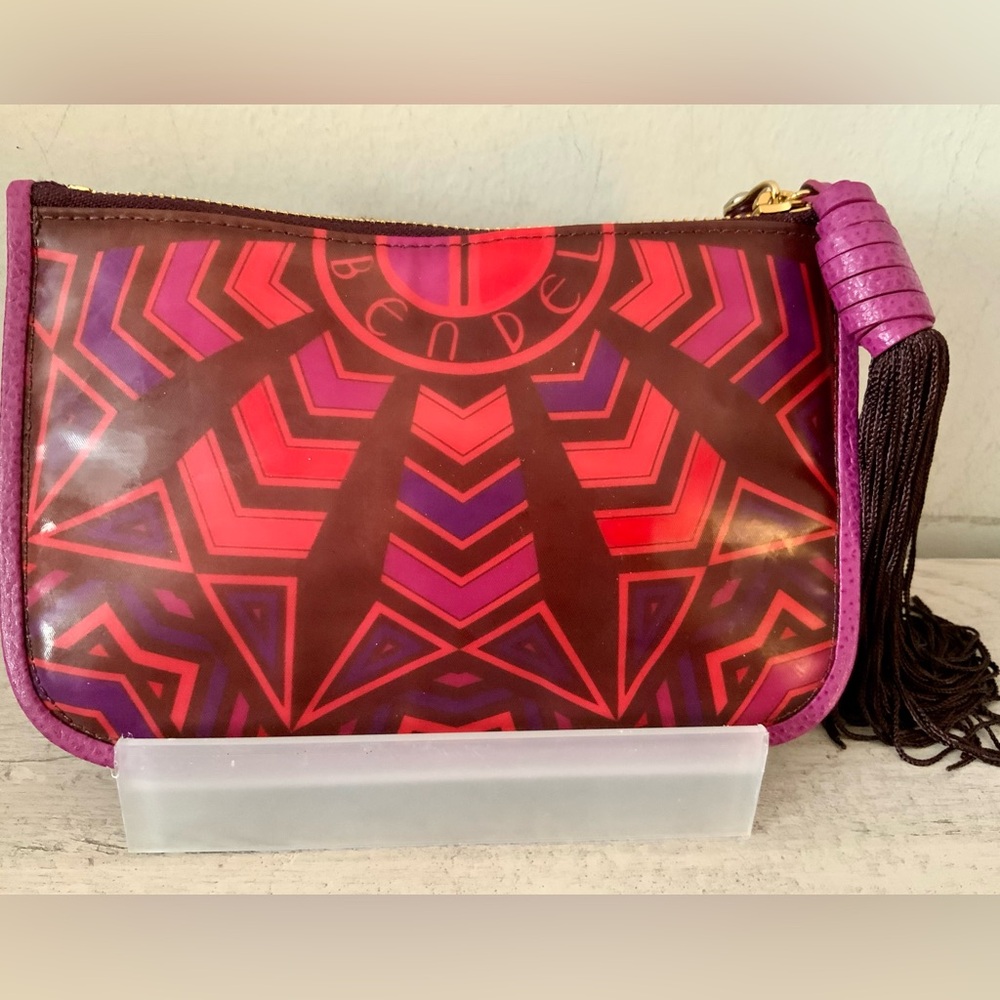 NWOT HENRI BENDEL VINTAGE TASSEL WRISTLET CLUTCH BAG - Picture 3 of 7